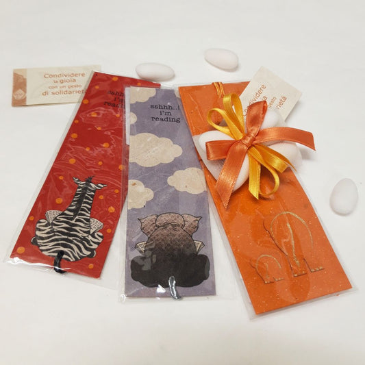 Una bomboniera semplice e sostenibile che sostiene progetti in Sri Lanka per la tutela degli elefanti