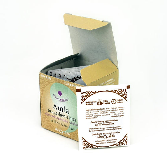 AMLA TISANA AYURVETHICA ANTINFLUENZA IN BUSTINE | COD. AL0050011 | 10 filtri