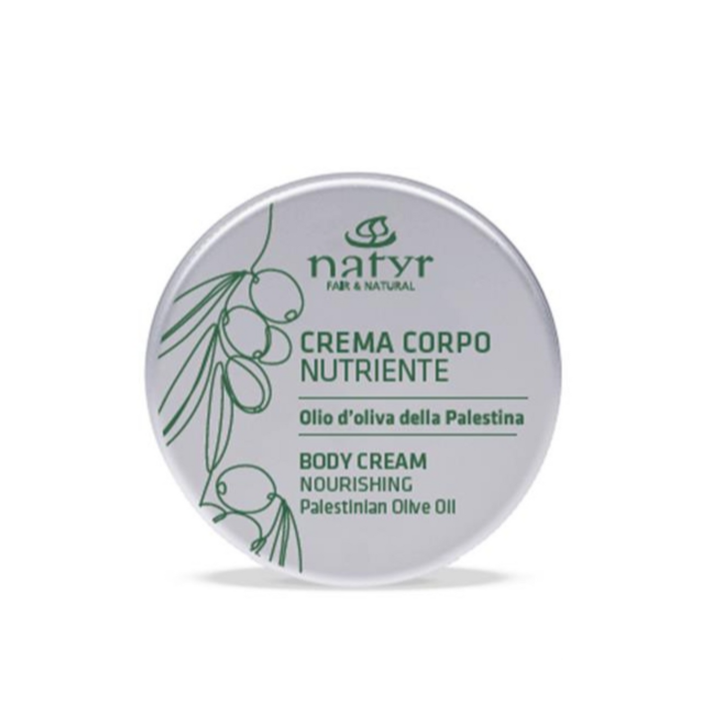 CREMA CORPO NUTRIENTE OLIO D'OLIVA DELLA PALESTINA | 50ml | COD. 8052
