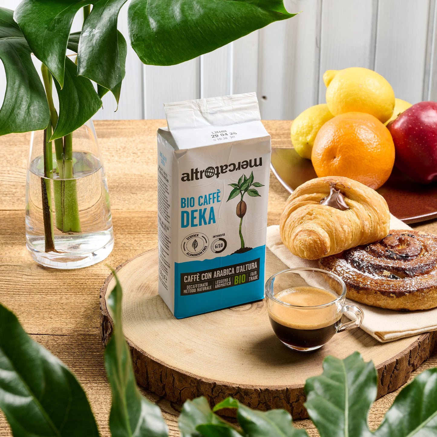 CAFFÈ 100% ARABICA DECAFFEINATO MACINATO BIO | COD. 437 | 250 g