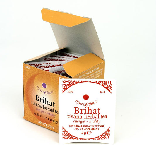 BRIHAT TISANA AYURVETHICA RINVIGORENTE IN BUSTINE | COD. AL0050032 | 10 filtri