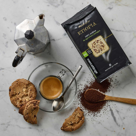 CAFFÈ 100% ARABICA MACINATO MONORIGINE ETIOPIA - BIO | COD. 382 | 250 g