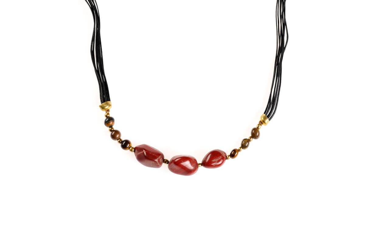 COLLANA ELEMENTS OCCHIO DI TIGRE | COD HUBM373174011100