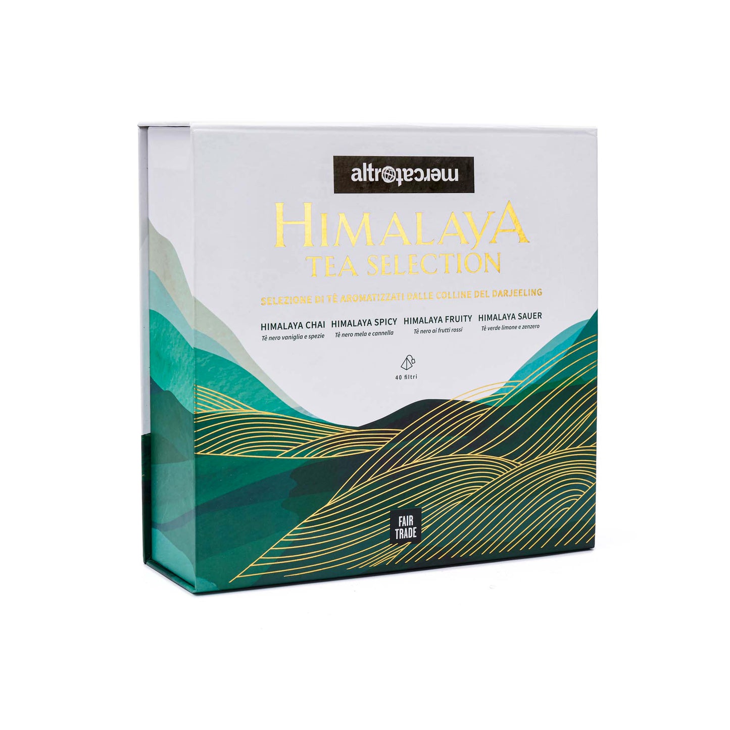 ELEGANTE SELEZIONE DI TÈ DAL DARJEELING- BIO- NATALE SOLIDALE ALTROMERCATO |COD 5954