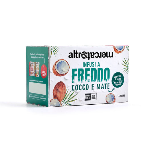 INFUSO FREDDO CON COCCO E MATE 16 FILTRI-40g | COD 7123 |
