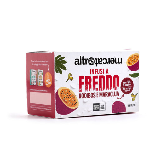 INFUSO FREDDO ROOIBOS E MARACUJA 16 FILTRI-40g |COD 7124|
