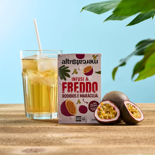 INFUSO FREDDO ROOIBOS E MARACUJA 16 FILTRI-40g |COD 7124|