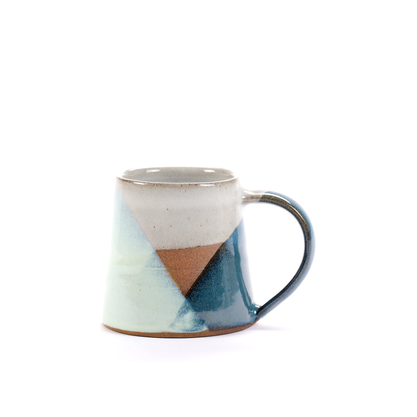 MUG VOILE BLU IN GRES | COD 6926