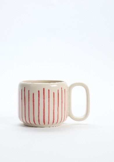 MUG PICCOLA CANDY STRIPES CERAMICA | COD 6113