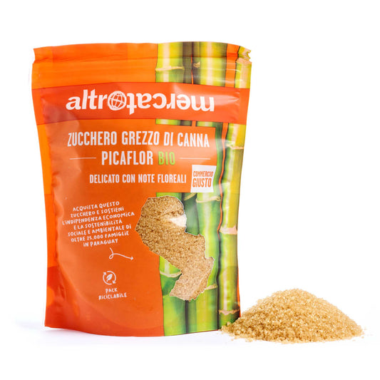 ZUCCHERO DI CANNA PICAFLOR PARAGUAY BIO | COD. 331 | 500 g