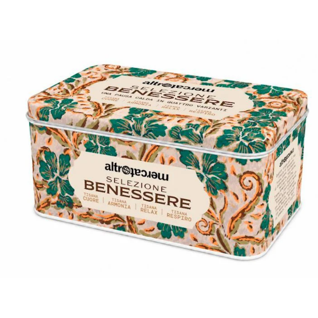 Selezione di Benessere con 4 tisane Altromercato