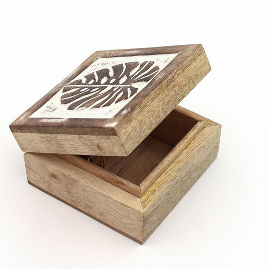 SCATOLA FOGLIA IN LEGNO | COD HUBAQIN2041286