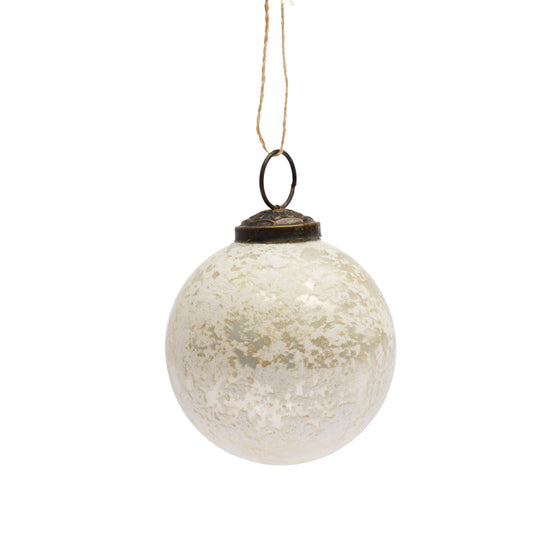 SFERA NATALE SOLIDALE OXI IN VETRO | COD 6571