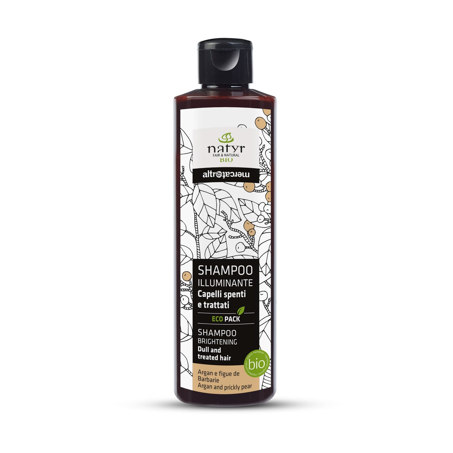 SHAMPOO ILLUMINANTE ARGAN e FIGUE DE BARBARIE - BIO | COD. 3415 | 250ml
