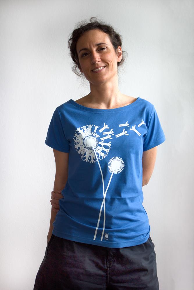 T-shirt Freedom cotone biologico Donna Equosolidale Altraqualità