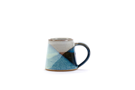 TAZZINA CAFFE' VOILE BLU IN GRES | COD 6925