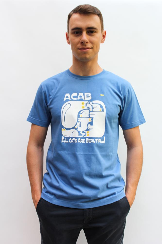 Tshirt cotone biologico Unisex All Cats - equosolidale Altraqualità