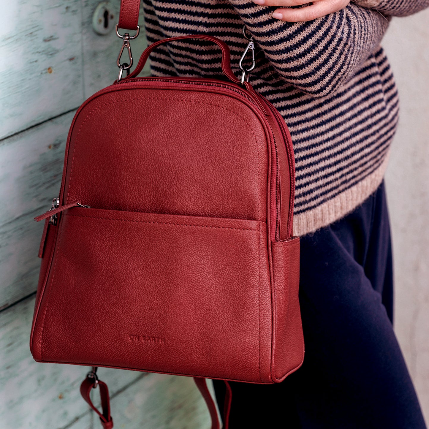 ZAINO ZURICH PELLE BORDEAUX | COD. HUBEQ8074603