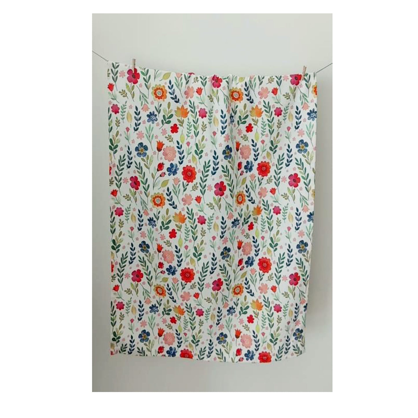 ASCIUGAPIATTI COTONE DISEGNO PRIMAVERA| COD HUBEQ7382801