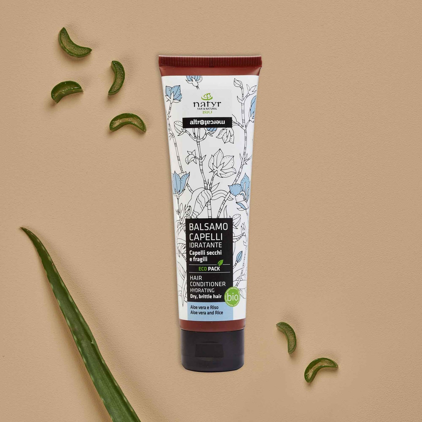 BALSAMO CAPELLI - ALOE E RISO - BIO | 150 ml | COD. 3914