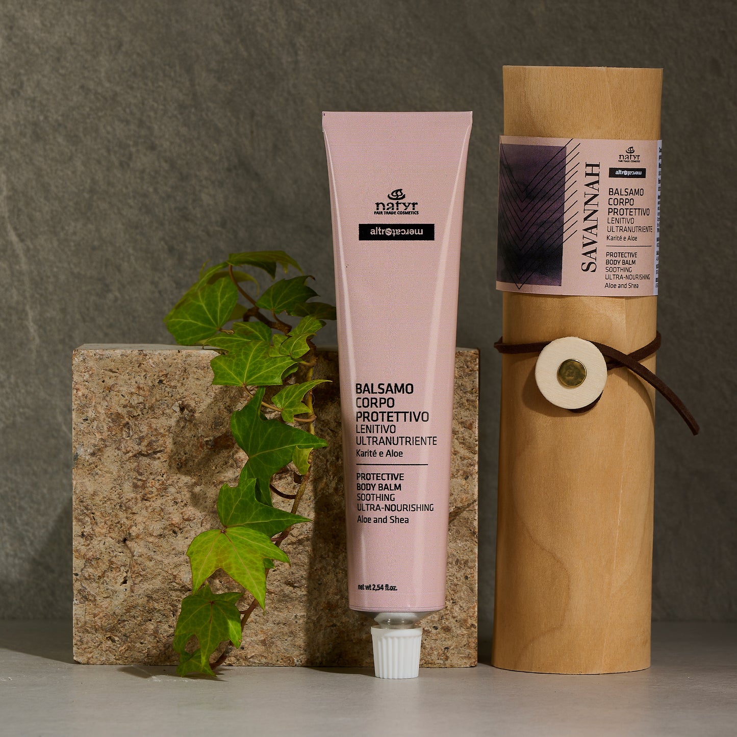 idea regalo Natale solidale cosmesi balsamo corpo