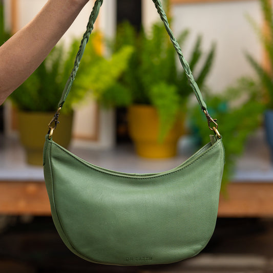 BORSA PELLE BELFAST VERDE COD HUBEQ8061434