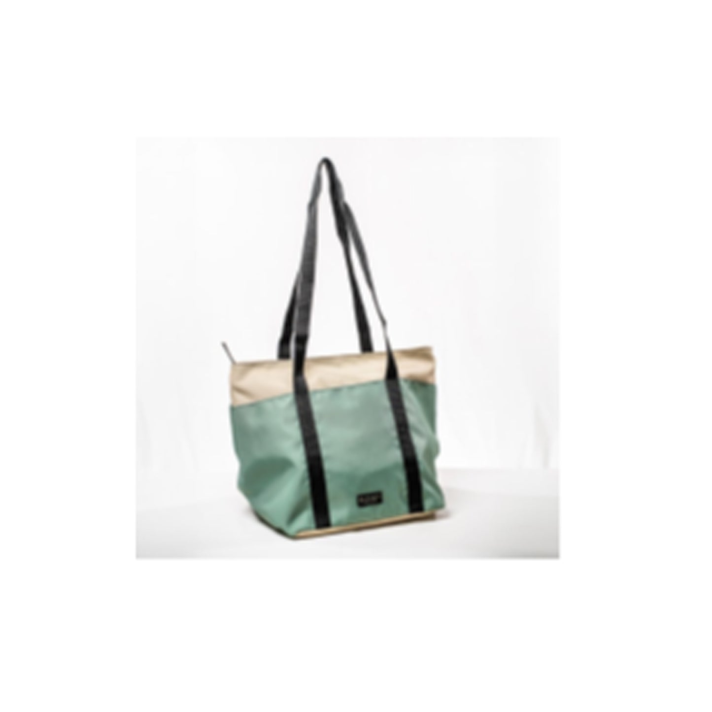 BORSA DORADO IN PET RICICLATO COLOR VERDE SAFARI| COD HUBEQ8034875