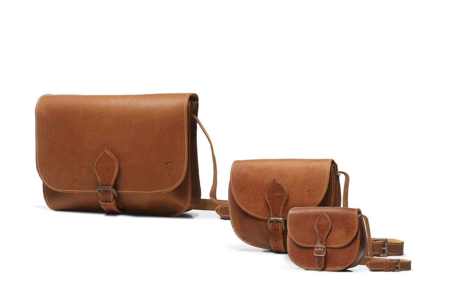 BORSA PEACE STEPS BAG 70'S BIG TOBACCO
