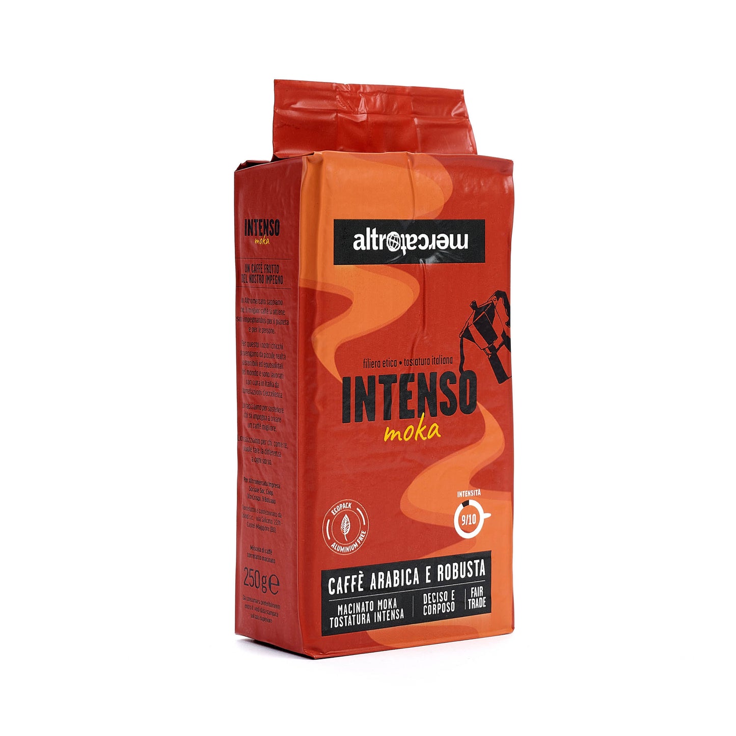 caffè intenso per moka altromercato equosolidale