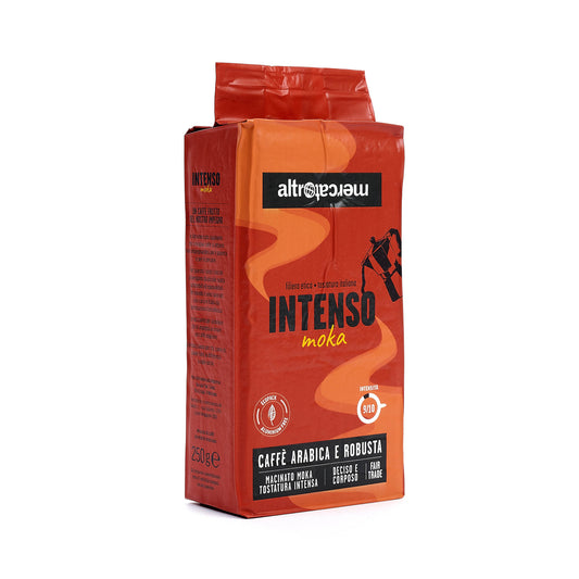 caffè intenso per moka altromercato equosolidale