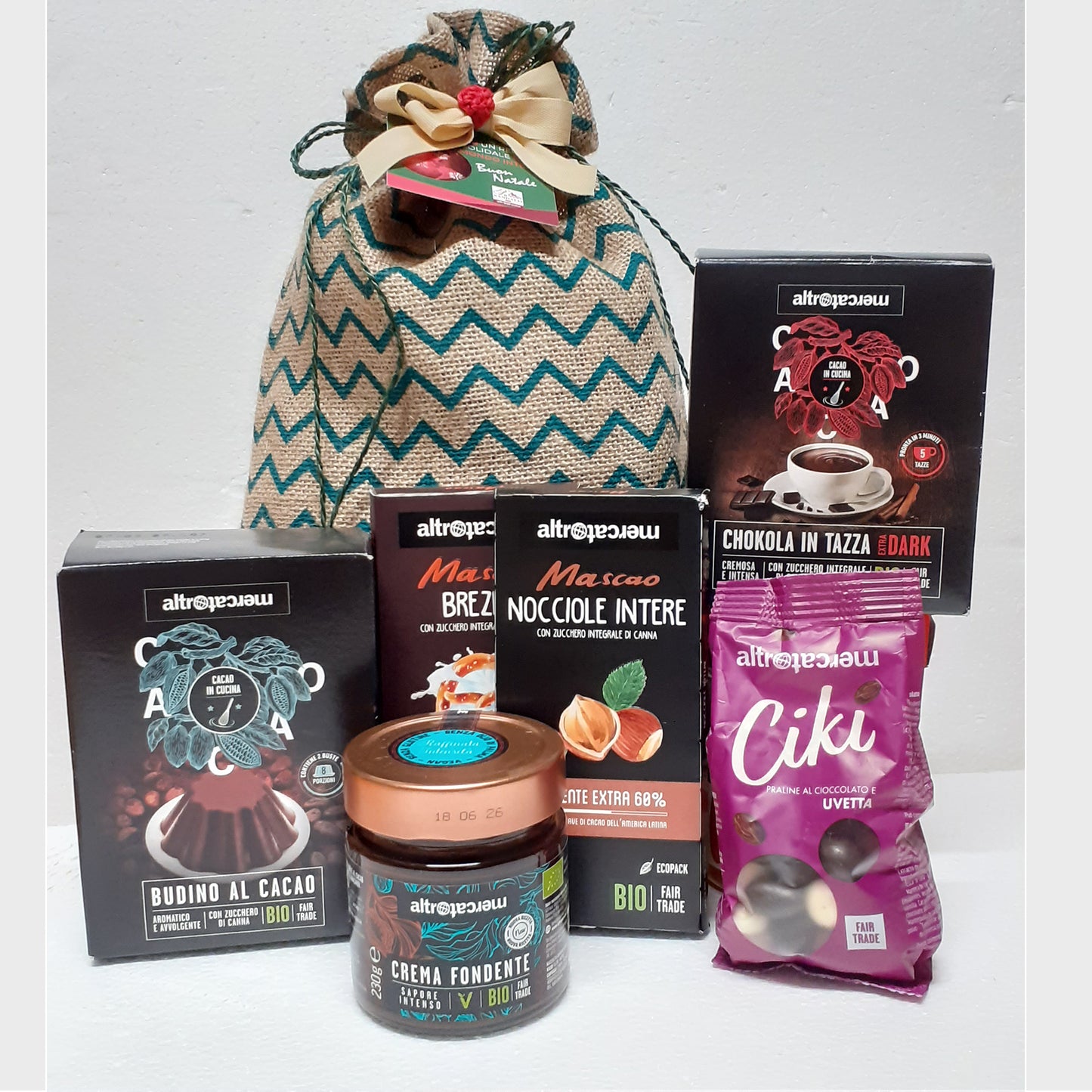 CESTO NATALIZIO CIOCCOLATO DA GUSTARE | COD 25N05