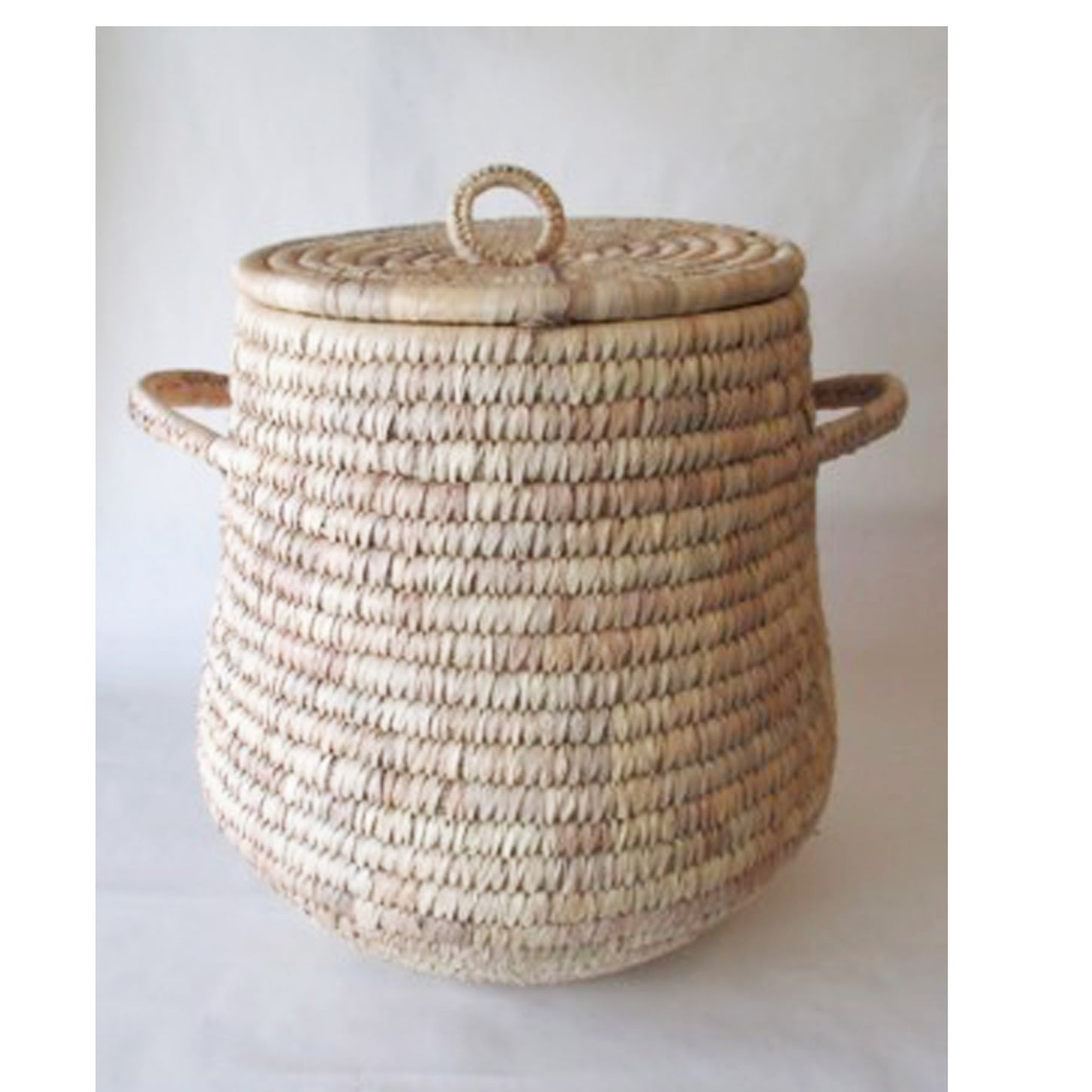 CESTO PORTABIANCHERIA RING FIBRA NATURALE | COD HUBEQ7280922