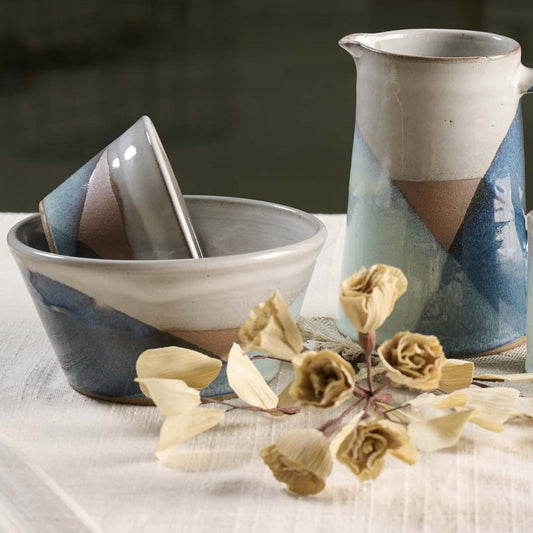 CIOTOLA MEDIA VOILE BLU IN GRES | COD 6932