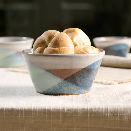 CIOTOLA MEDIO-GRANDE VOILE BLU IN GRES | COD 6933