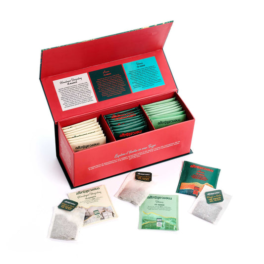 Cofanetto con tè del Darjeeling Idea regalo solidale Altromercato