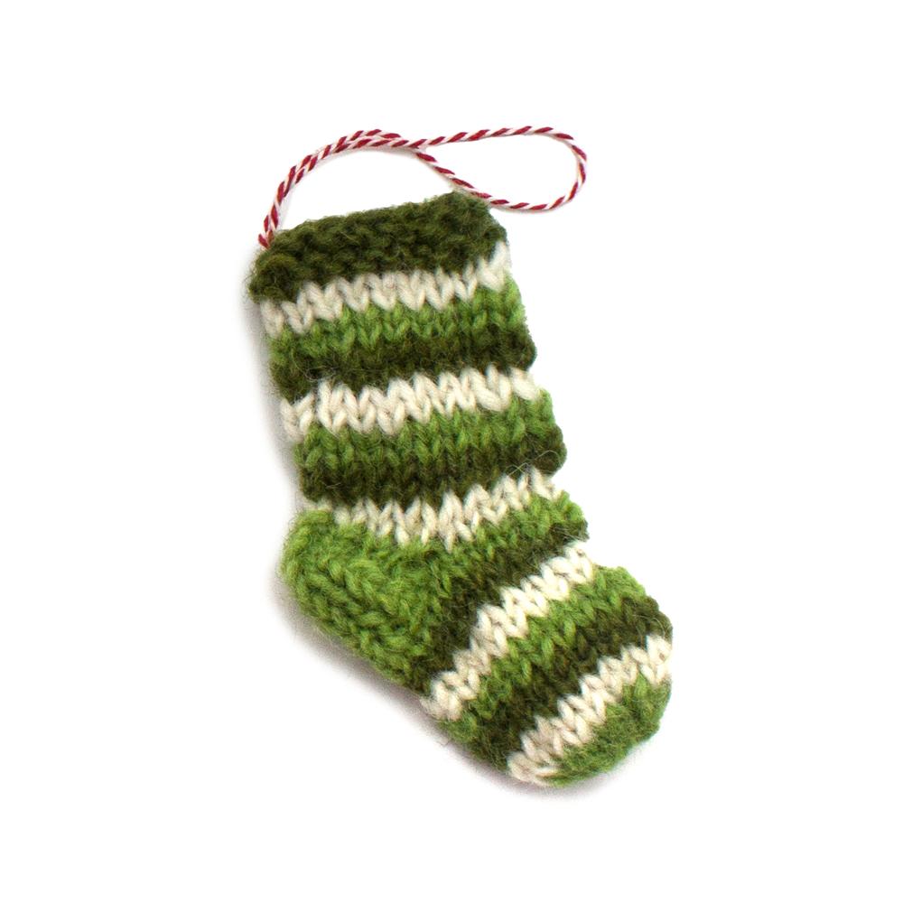 Calza di Natale da appendere all'albero o decorare la casa , artigianato equosolidale di Hatale in Nepal