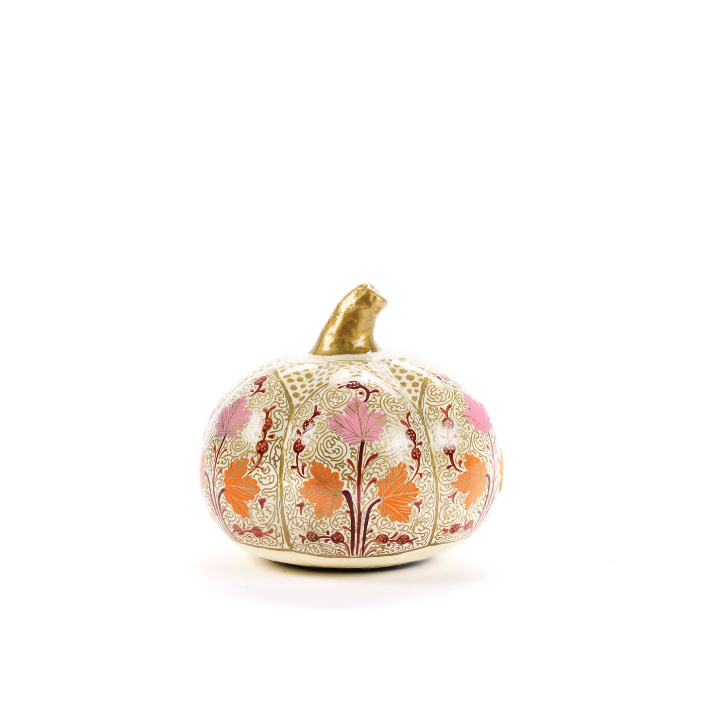 DECORAZIONE ZUCCA ARANCIONE PICCOLA IN CARTAPESTA | COD 6864