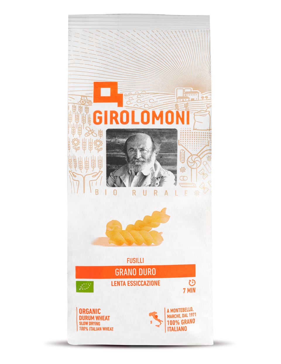 FUSILLI GRANO DURO GIROLOMONI BIO 500g | COD. 1170