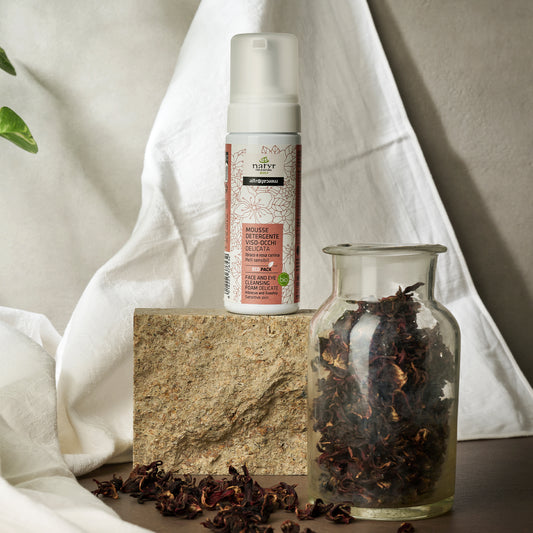 MOUSSE VISO DETERGENTE VISO  IBISCO | 150 ml | COD. 6660