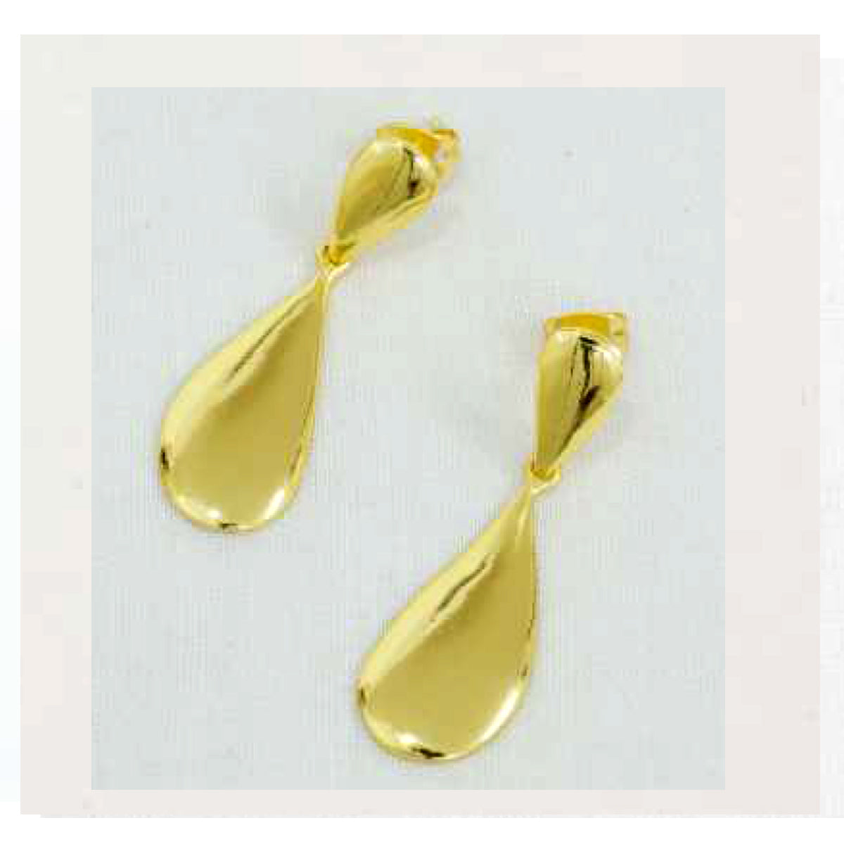 ORECCHINI GOCCE OTTONE DUE GOCCE | HUBM341126157218