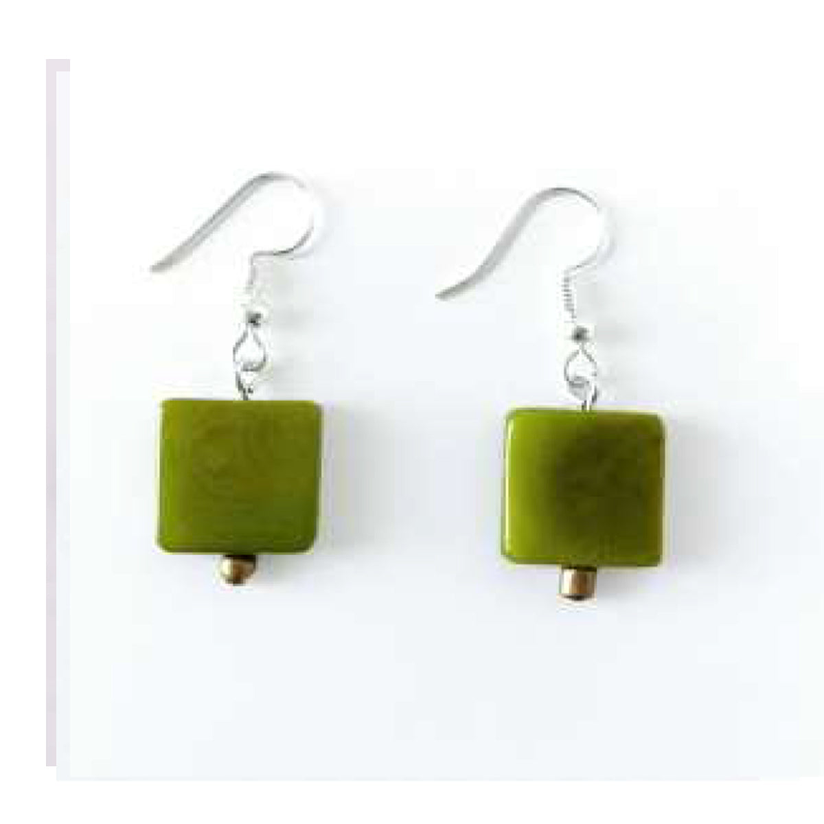ORECCHINI PASSION TAGUA VETRO VERDE | HUBM351142165311