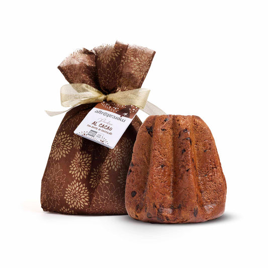 PANDORO AL CACAO E GOCCE CIOCCOLATO | COD 7620 |750 g