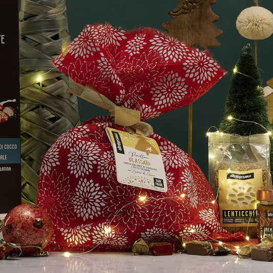 panettone glassato con gocce di cioccolato del commercio equo solidale altromercato