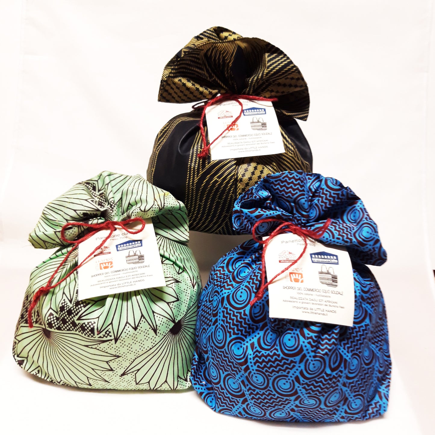 PANETTONE TRADIZIONALE IN SHOPPER BURKINA FASO|COD 24N23| 750 g