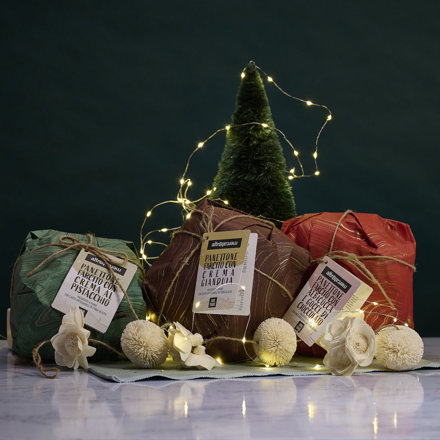 PANETTONE FARCITO ALBICOCCA E CIOCCOLATO FONDENTE | COD 3456 |750 g