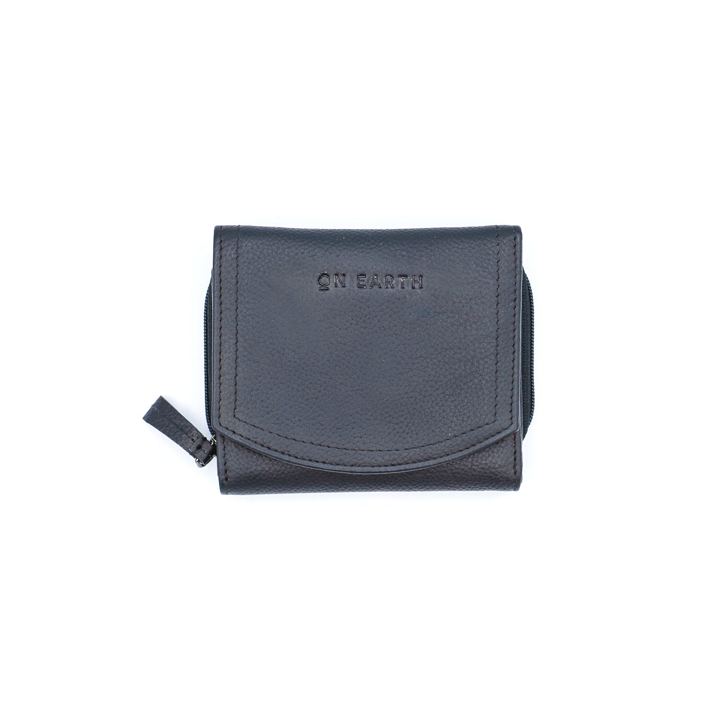 Portafoglio Sara, equomercato, prodotto da Ema, India, color nero