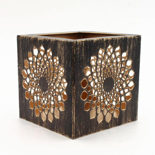 PORTALUMINO CUBO DECORO MANDALA REGALI SOLIDALI | COD HUBAQIN6040467