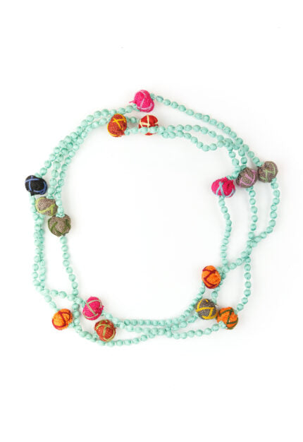 COLLANA QUANG IN SETA | COD LOO2W