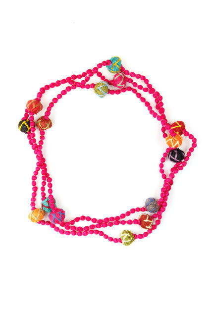 COLLANA QUANG IN SETA | COD LOO2W