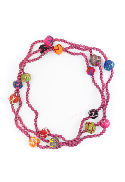 COLLANA QUANG IN SETA | COD LOO2W